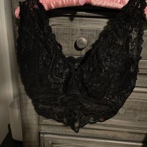 Black bralette